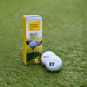 Set of 3 EY Golfballs