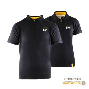 Polo-Shirt Schwarz